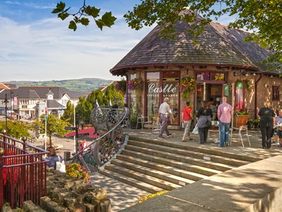 tourist map of south wales