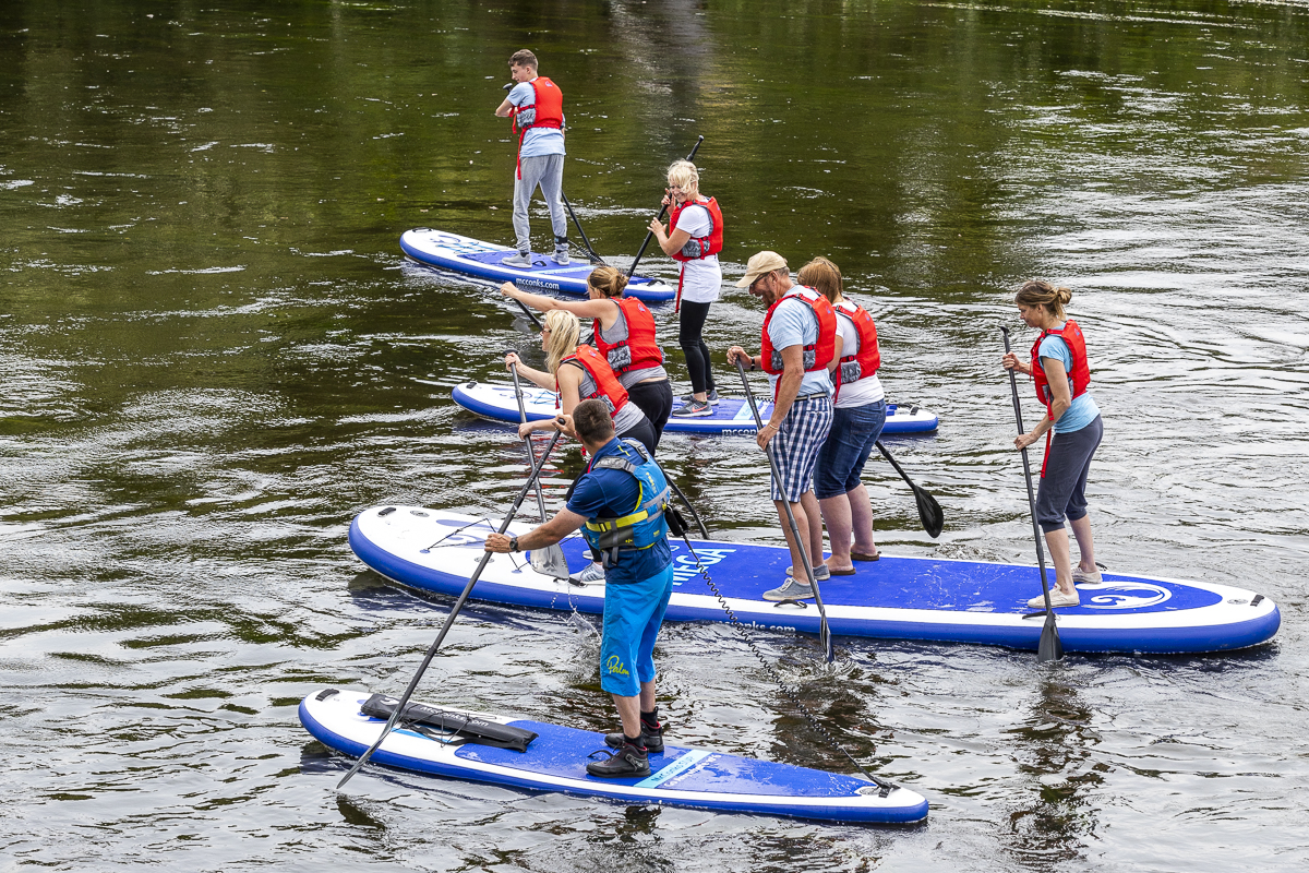 SUP on the River Wye