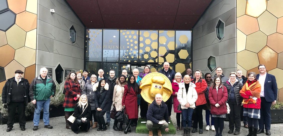Outside The Royal Mint Experience